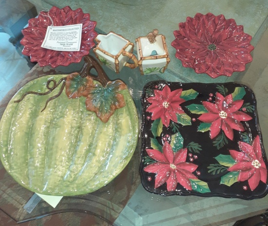 Decorative Plates and more - 6 pieces