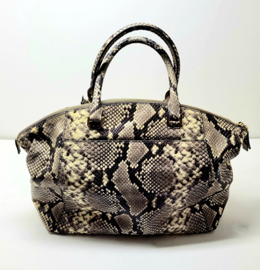 Women's Designer MICHAEL KORS Bag Snake Print Retail Price $229.