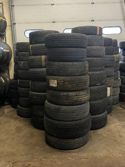 Lot Of (120) Various Tires