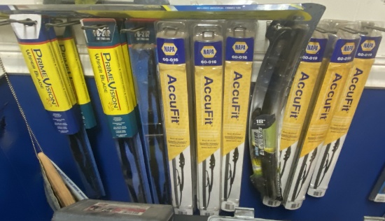 (60) Packs Of Brand New Wiper Blades, Various Sizes