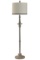 GwG Outlet Washed Gray Traditional Floor Lamp in Grayson Finish
