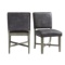 Picket House Furnishings Modesto Dining Side Chair Set In Grey Finish D.2660.SC