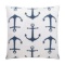 Canaan Company Anchors Navy Accent Pillow 2346-N