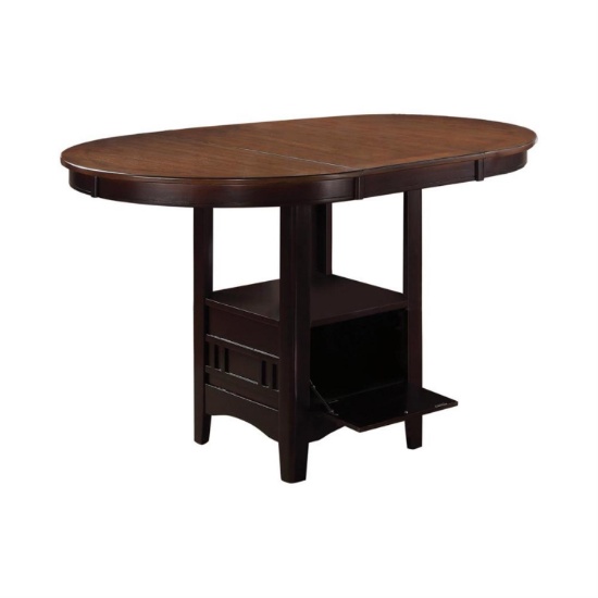 Coaster C. Ht Table In Light Oak/ Espresso Finish 105278