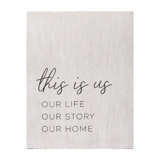 Stratton Home Decor This Is Us Oversized Wall Art S21730