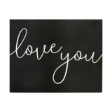 Stratton Home Decor Love You Oversized Wall Art S21726