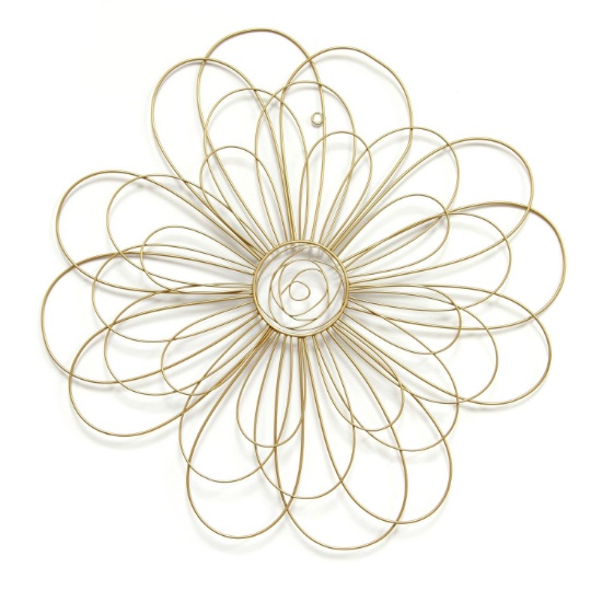 Stratton Home Transitional Metal Wall Decor With Gold Finish S07729