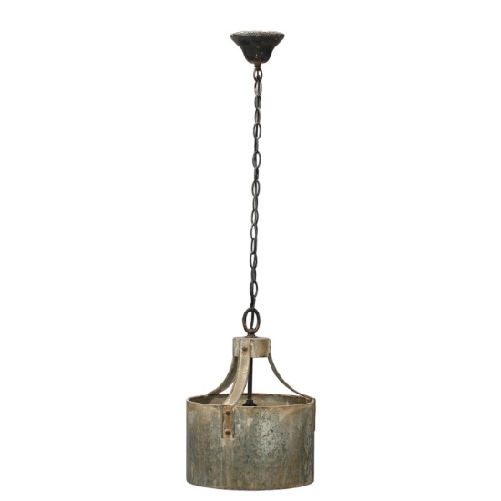 A & B Home Large Dane Iron X-Light Chandelier in Iron Finish HP38990