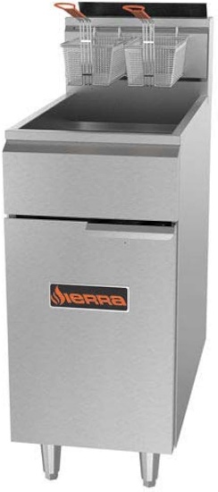 Brand New Sierra SRF 40/50 Gas Fryer -  To Be Picked Up in Doral, 33178