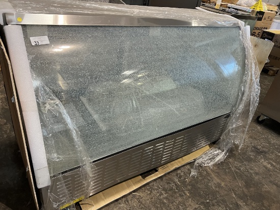 Kool-It, 72 Deli Case with Shattered Front Glass, KDG-72, -  To Be Picked Up in Fort Lauderdale, 333