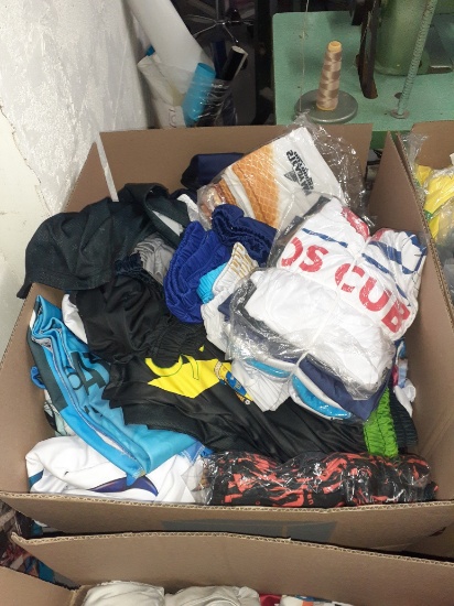 Box Of Clothing - at least 200 piece