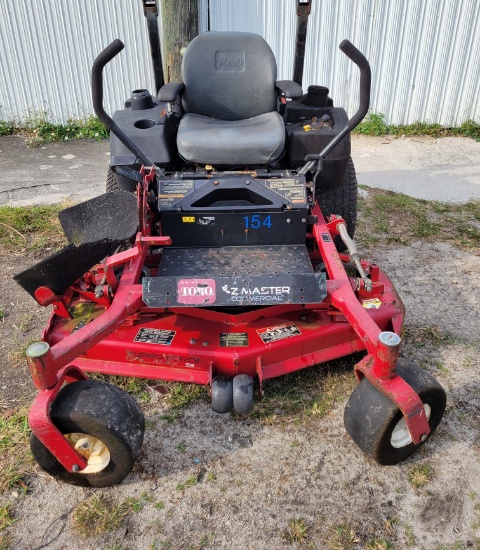 TORO Z-Master 52" Turn Lawn Commercial Gas Mower 923 hours