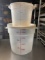 (13) Large & Small Plastic Food Storage & Measuring Containers