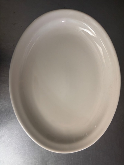 (50) Oval 13.5" Platters Most NEW in Box