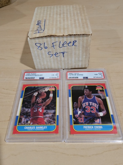 1986 Fleer Basketball Cards Set