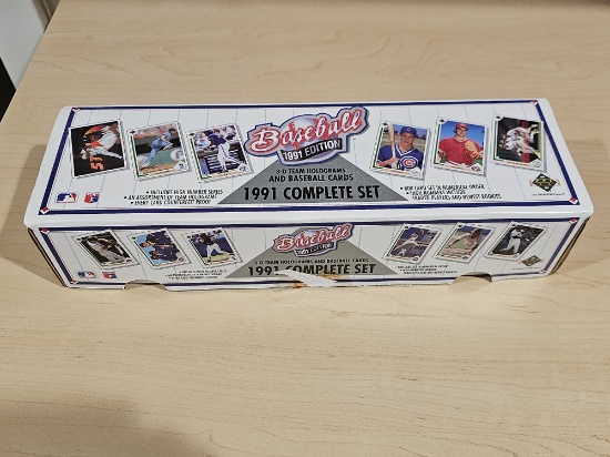Sealed 1991 MLB Complete Card Set