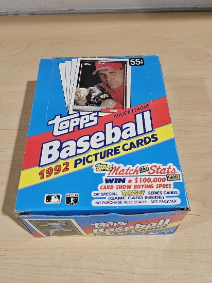 Topps 1992 Sealed Baseball Card Set