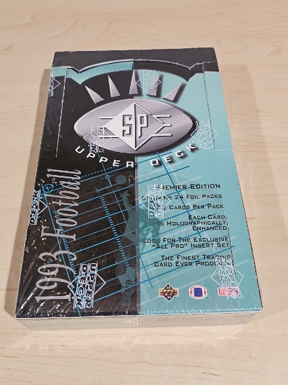 Sealed Upper Deck 1993 NFL Premiere Edition Cards