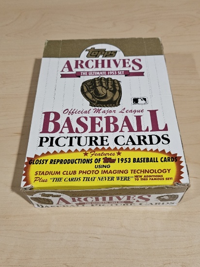 Sealed Topps 1953 Archives Baseball Cards