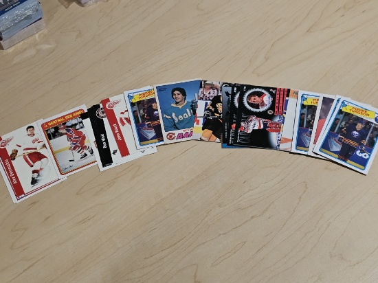 Assorted NHL Players Trading Cards Collection