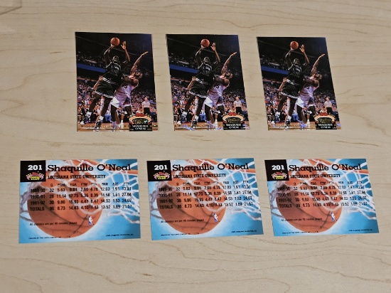 Shaquille O'Neal Topps Trading Cards
