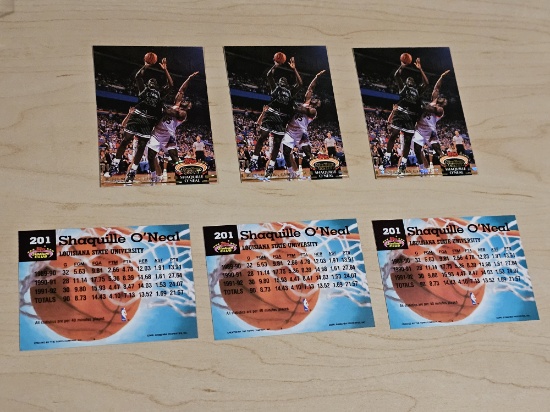 Shaquille O'Neal Topps Trading Cards