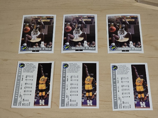 Shaquille O'Neal Trading Cards Collection