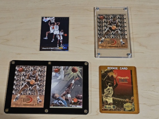 Shaquille O'Neal Trading Cards Lot
