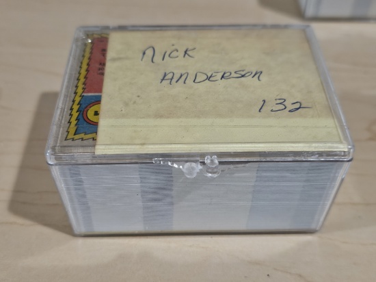 Nick Anderson Sealed Trading Cards Lot