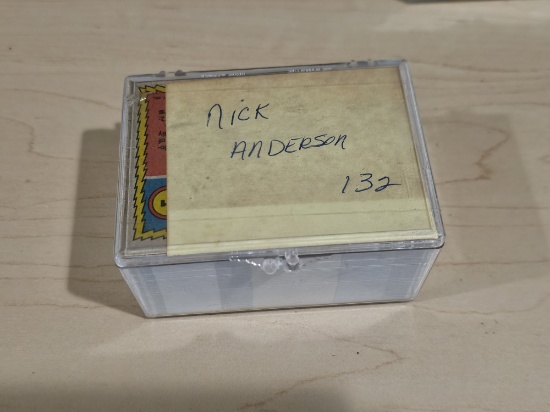 Nick Anderson Sealed Trading Cards Lot