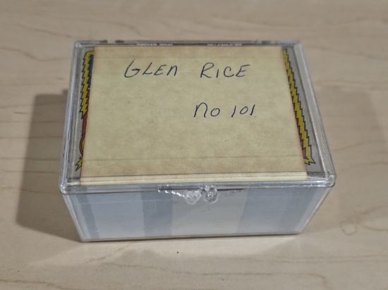 Glen Rice Sealed Trading Cards Lot