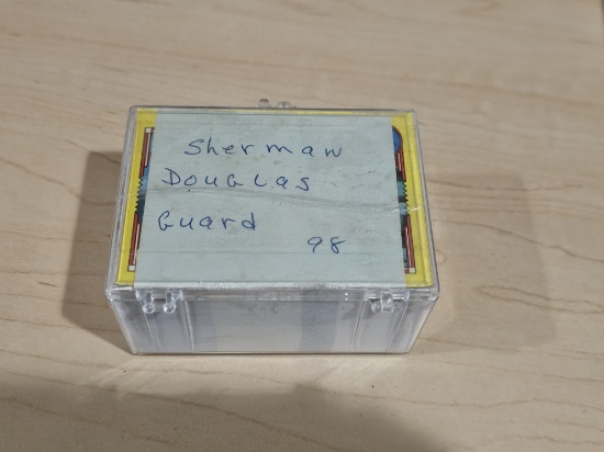 Sherman Douglas Sealed Trading Cards Lot