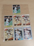 Eddie Murray Trading Card Collection in Plastic Protective Sheet