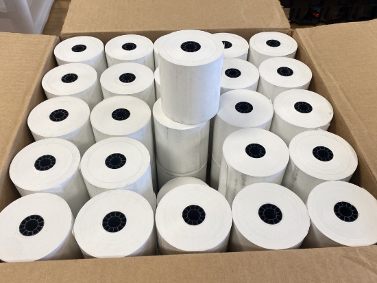 New Case Of Thermal Receipt Paper (50) Rolls