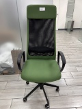 Green Executive Chair, (5) Star Base