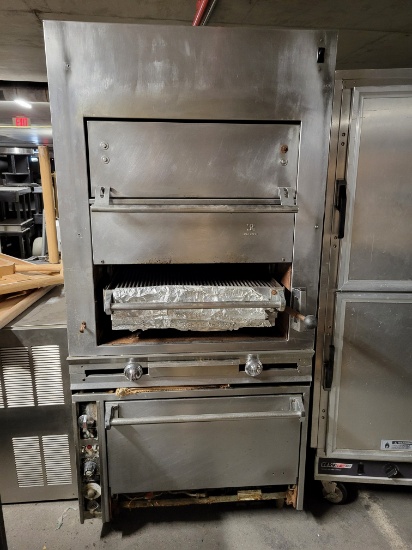 Double Stack Oven with Cheese Melter