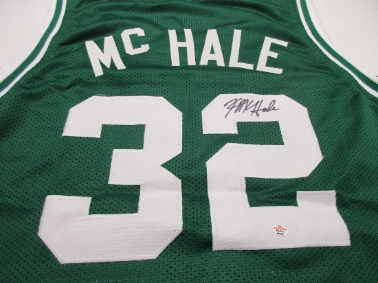 Kevin McHale of the Boston Celtics signed autographed basketball jersey PAAS COA 440