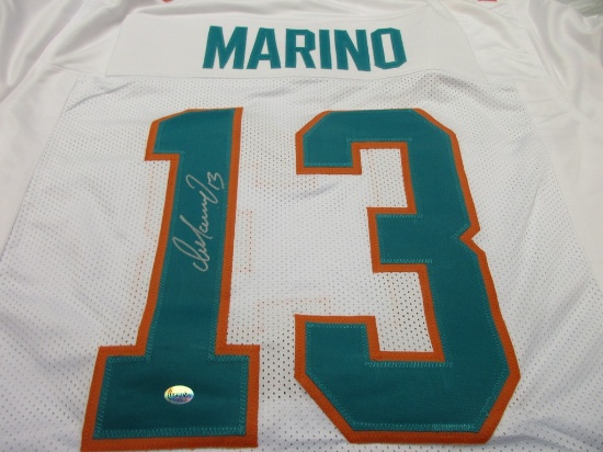 Dan Marino of the Miami Dolphins signed autographed football jersey Legends COA 223