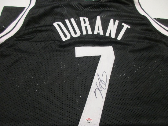 Kevin Durant of the Brooklyn Nets signed autographed basketball jersey PAAS COA 281