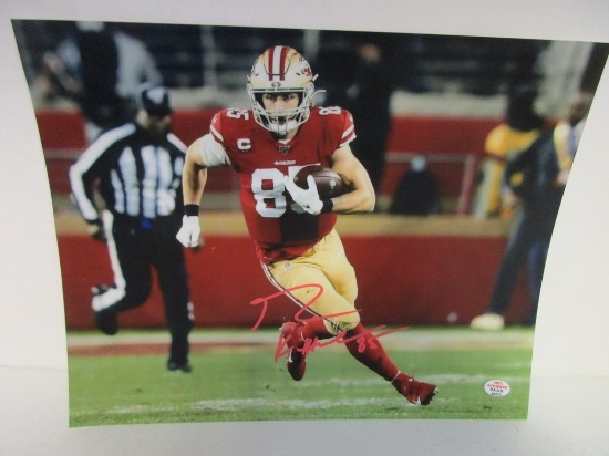 George Kittle of the San Francisco 49ers signed autographed 8x10 photo PAAS COA 472