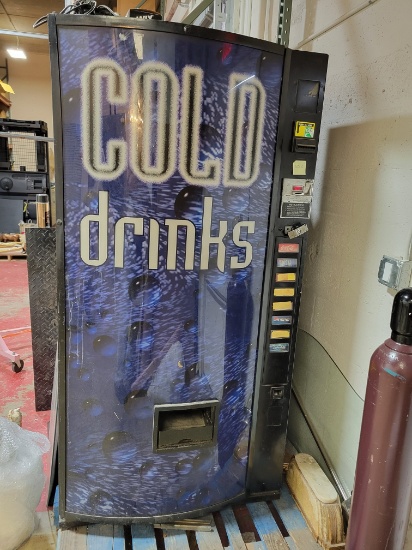 (8) Flavor Drink Vending Machine with Mars Series 2000 Bill Acceptor