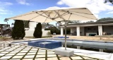 Outdoor Umbrella, 12 Ft X 16 Ft, Heavy Base , Made By Tuuci