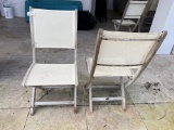 Outdoor Folding Chairs by Les Jardins