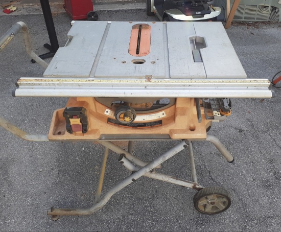 Rigid Portable Table Saw and Stand - .R4510