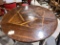 Round Dining Table Made with Antique Wood By Faber Mobill, with small issues