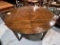Round Dining Table Made in Antique Wood and Beewax Finish, Made in Italy by Faber Mobili, 47' Dia X