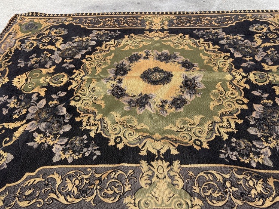 Essentials By Society,  Made Up of 1/2 Wool and 1/2 Cotton Rug, 91 68.5