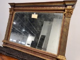 Gothic Styled Beveled Mirror - 40 x 30 in -small issues