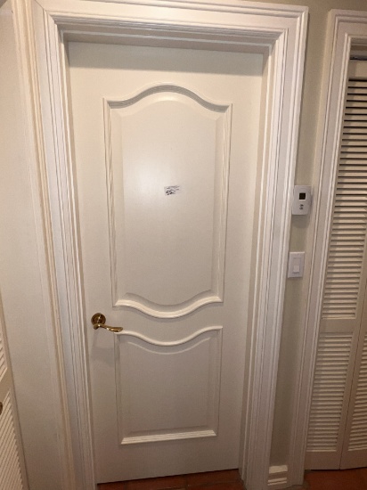 Bedroom Interior Hardwood Door, (No Frame), 30" X  80"