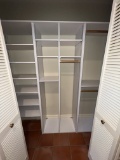 Guest Bedroom Closet System with Louvered Doors, 72